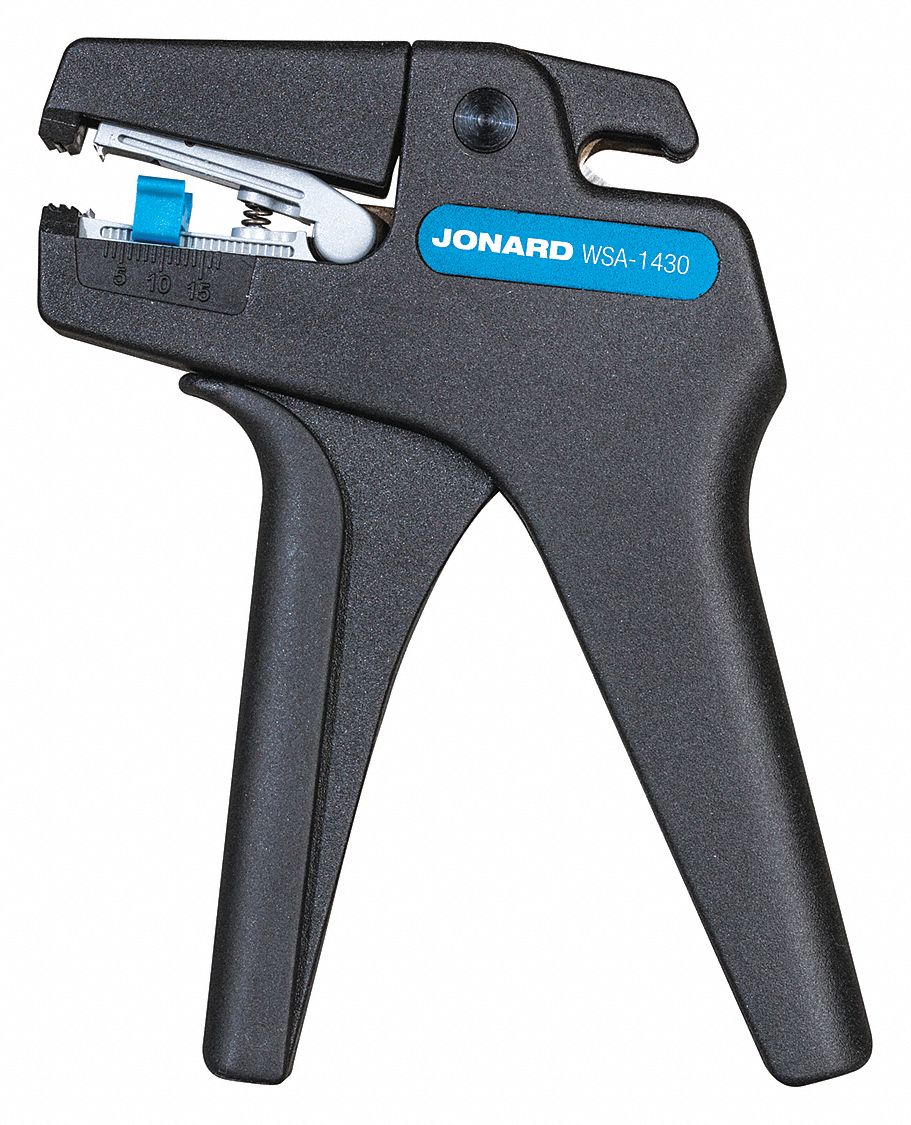 WIRE STRIPPER, AUTO, 30 TO 14 AWG, RG-59/6/RG-6, 5¾ IN OVERALL L, STANDARD CUSHION GRIP, WSA-1430