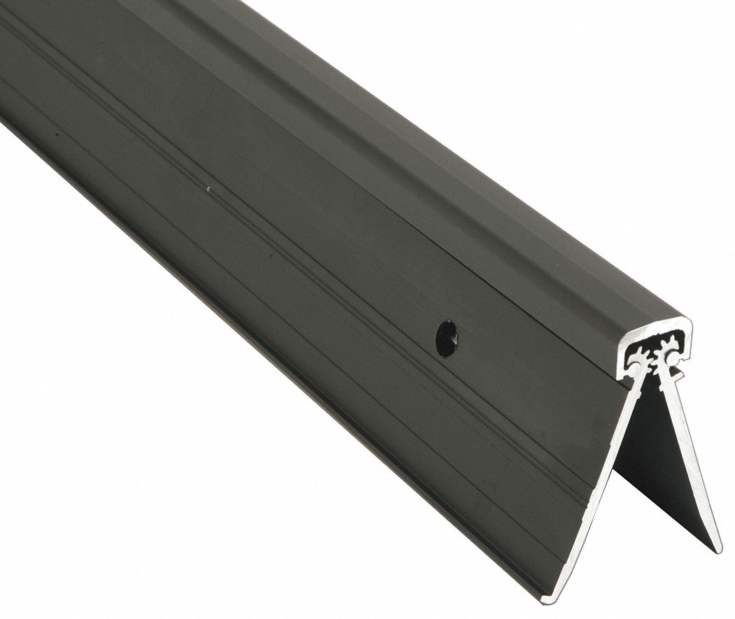 Piano Hinge: Aluminum, 83 in Leaf Ht, 1 15/16 in Leaf Wd, Screw-On