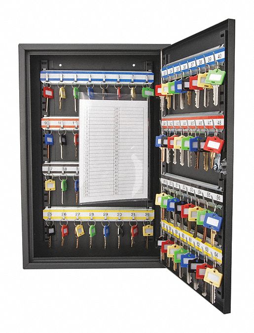 KEY CABINET,64 CAPACITY,18