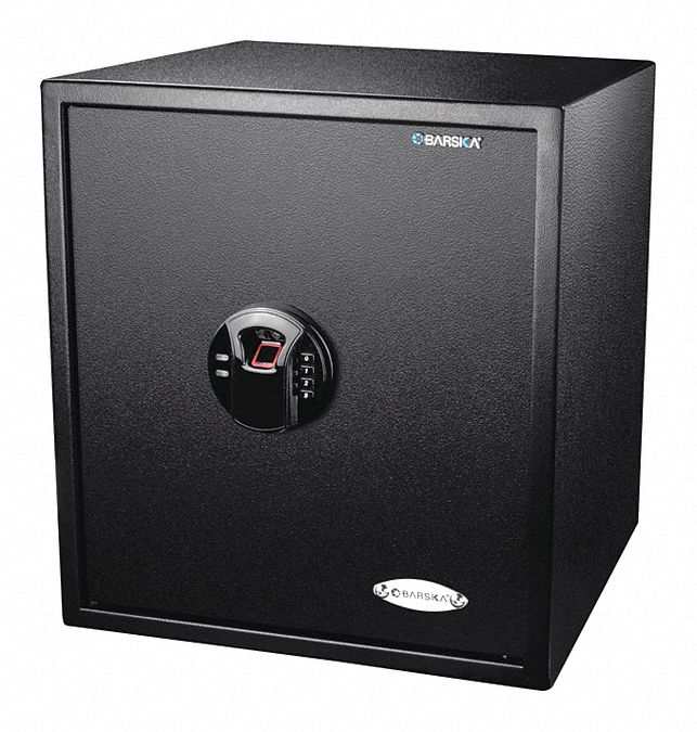 Barska compact and portable biometric keypad lock security safe