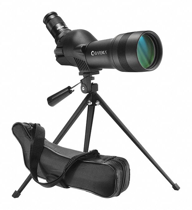 Spotting Scope: 20x to 60x, 52.5 ft @ 1000 yd (60x)/94.5 ft @ 1000 yd (20x), Hunting