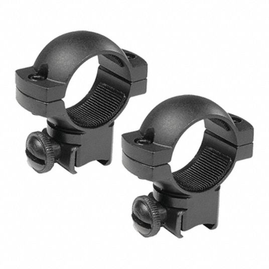 BARSKA, Black, Aluminum, Riflescope Ring - 53JG26|AI10342 - Grainger