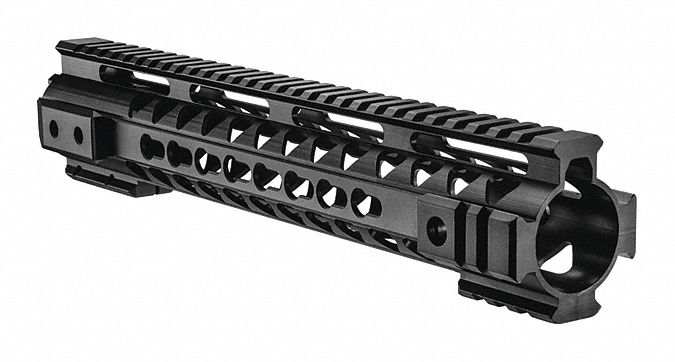 Rifle Grip: Aluminum, Black, Rifles