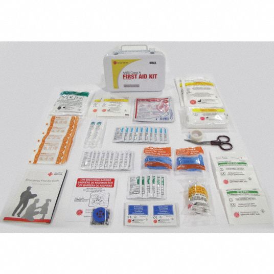 Industrial, 25 People Served per Kit, First Aid Kit - 488G80