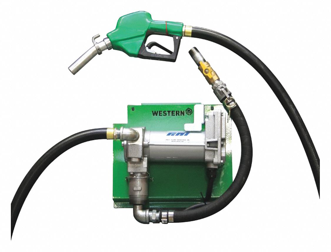 PUMP KIT 4/10 HP Cast Iron Rotary Vane Fuel Transfer Pump, 25 gpm GPM