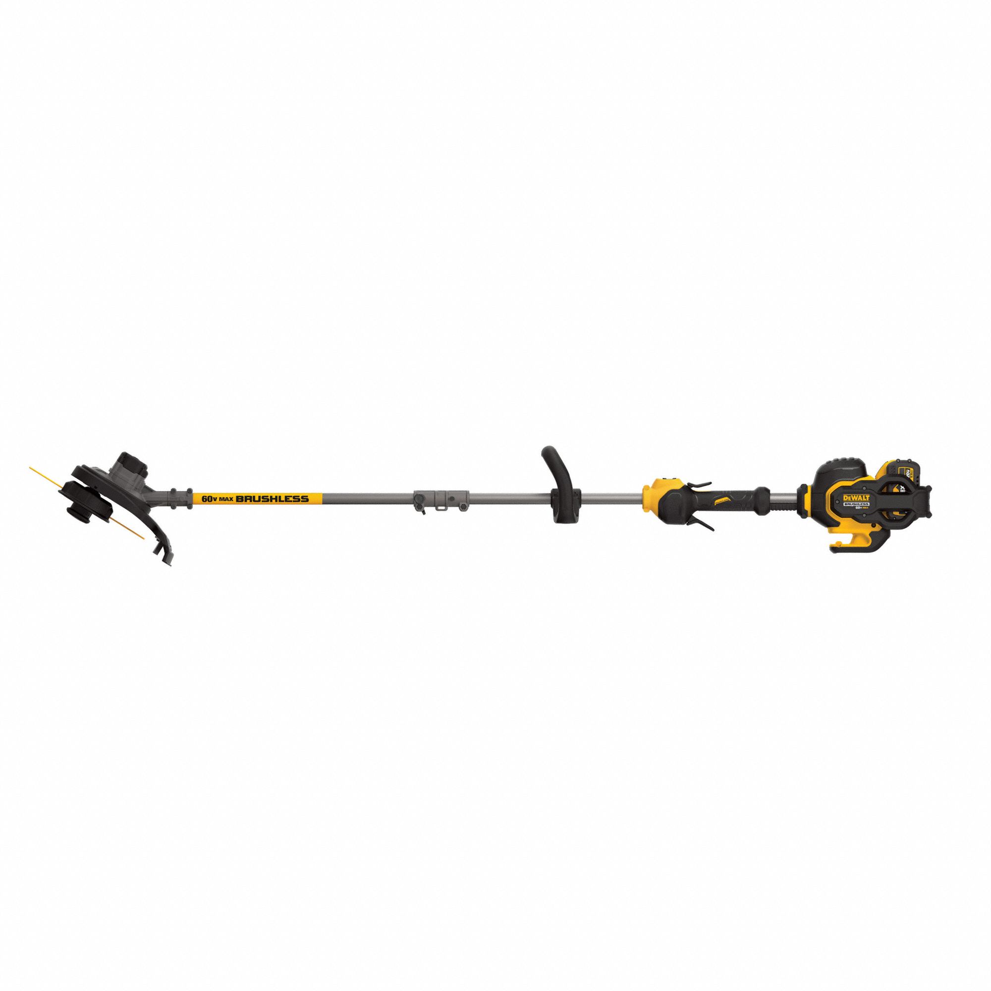 DEWALT Cordless String Trimmer, Battery Fuel Type, 15 in Cutting Width