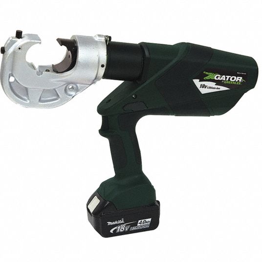 GREENLEE, 18 V, Die Head, Cordless Crimping Tool - 53JH88|EK1230LX11 ...