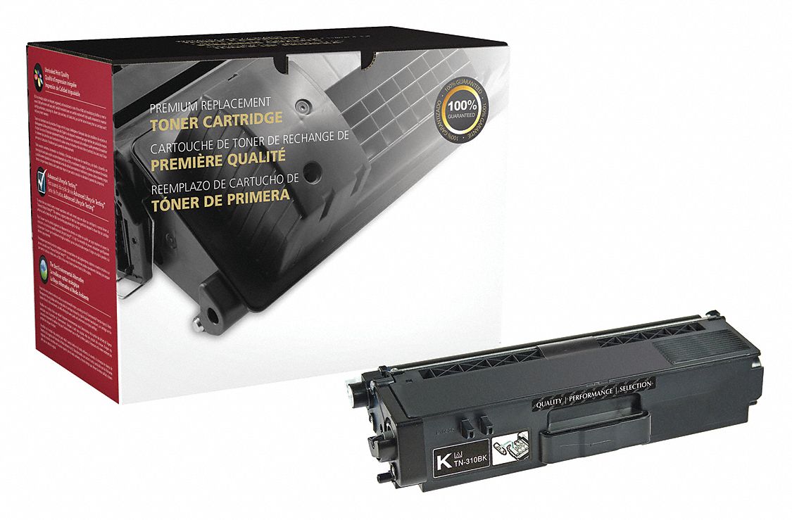 High Yield Toner Cartridge: TN315BK, Black, Black