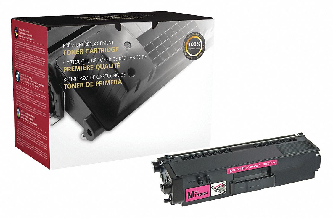 High Yield Toner Cartridge: TN315M, Magenta, Magenta
