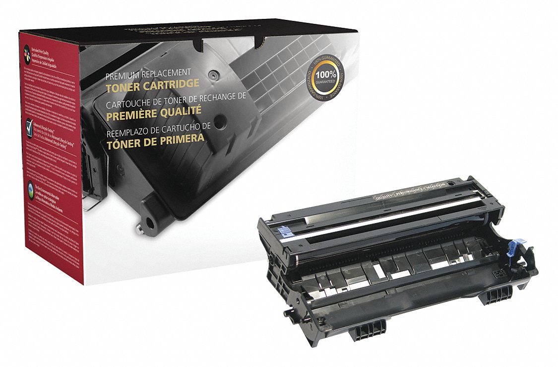 Printer Drum: Remanufactured, Compatible Printer Series DCP/HL/IntelliFAX/MFC, Black, DR400