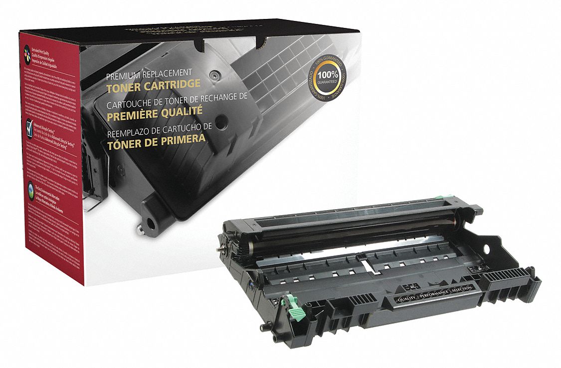 Printer Drum: Remanufactured, Compatible Printer Series DCP/HL/MFC, 30, 000 Page Yield - Max, Black