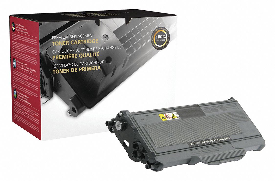 High Yield Toner Cartridge: TN360, Black, Black