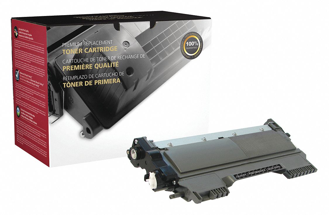 High Yield Toner Cartridge: TN450, Black, Black