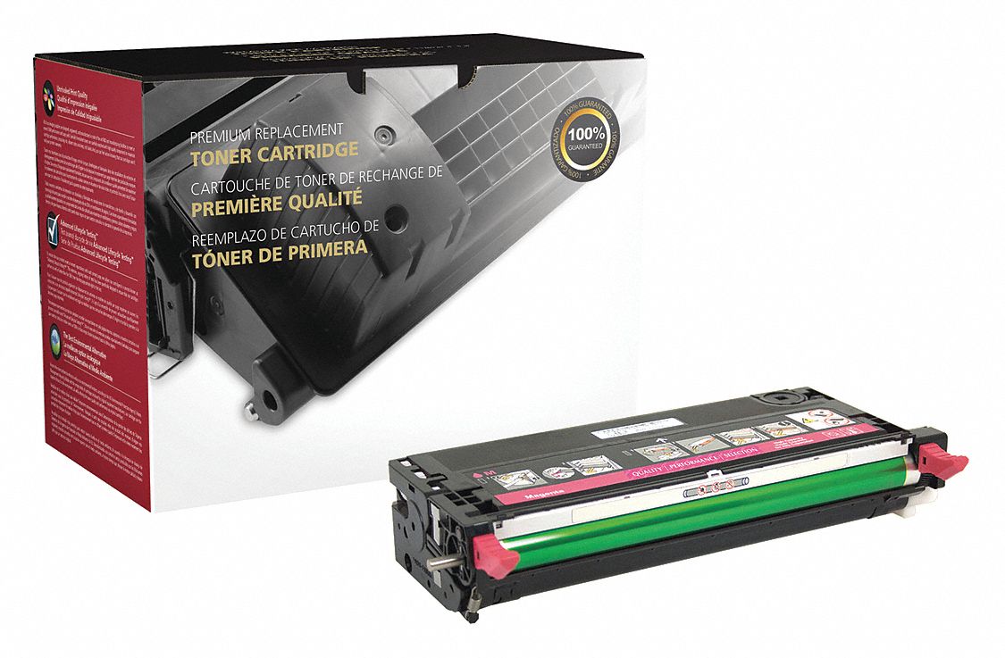 High Yield Toner Cartridge: 310-8096/310-8097/310-8399/310-8400/XG723/XG727, Magenta, Magenta