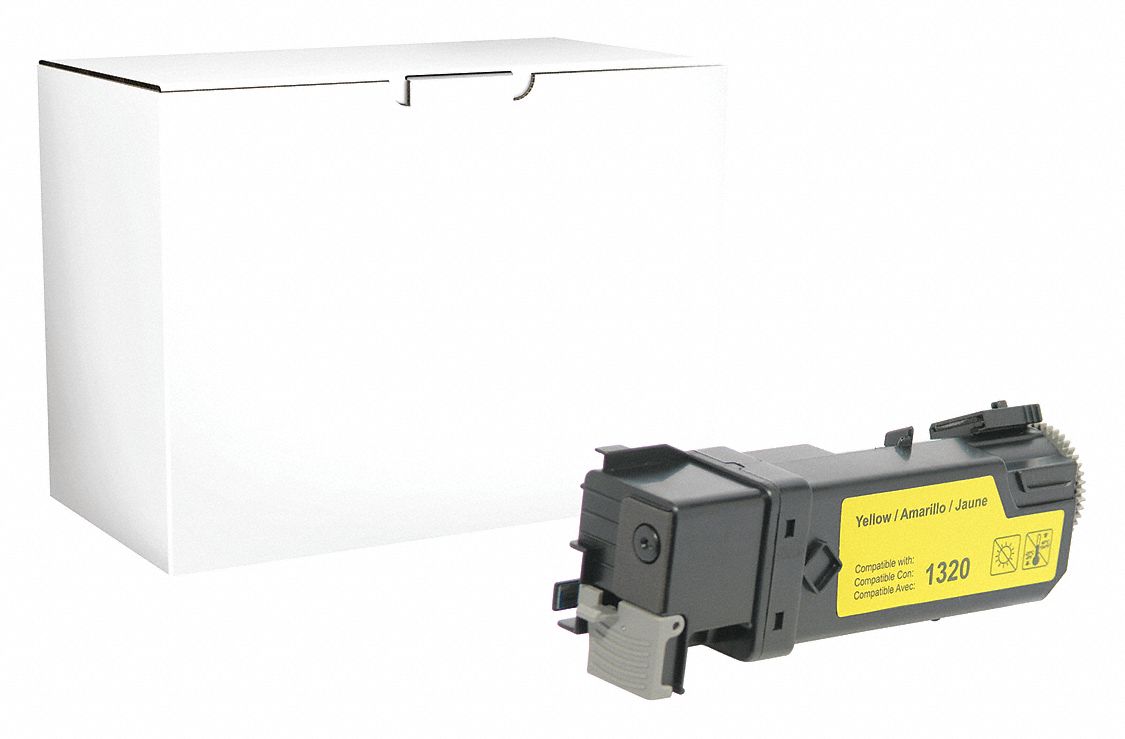 High Yield Toner Cartridge: 310-9062/310-9063/KU054/TP114, Yellow, Yellow