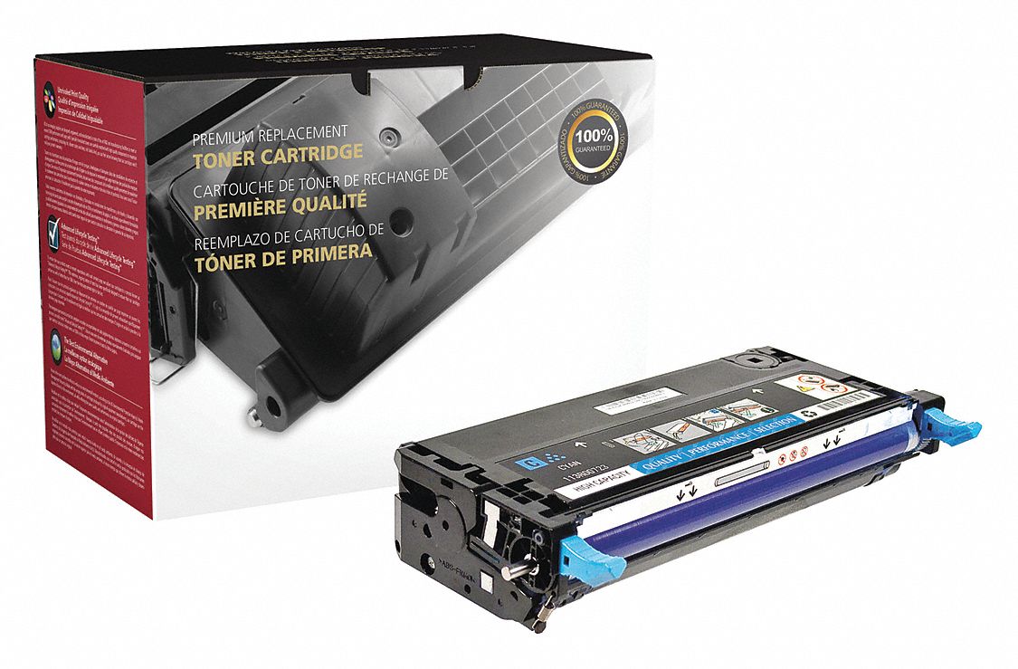 High Yield Toner Cartridge: 330-1194/330-1199/G479F/G483F, Cyan, Cyan