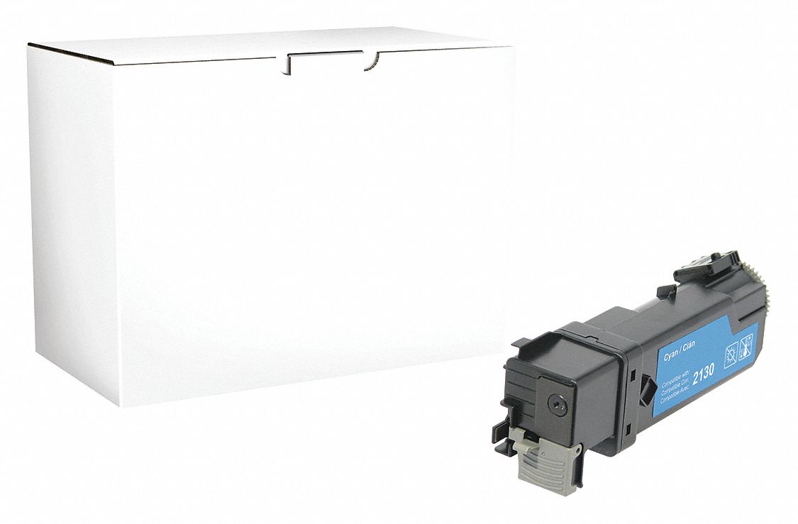 High Yield Toner Cartridge: 330-1386/330-1390/330-1417/330-1437/T103C/T107C, Cyan, Cyan