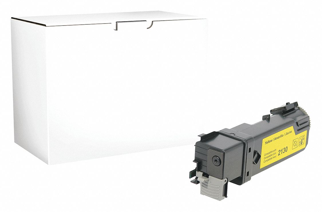 High Yield Toner Cartridge: 330-1387/330-1391/330-1418/330-1438/T104C/T108C, Yellow, Yellow