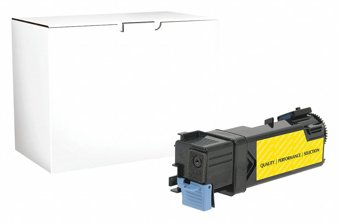 High Yield Toner Cartridge: 331-0715/331-0718/8GK7X/9X54J, Yellow, Yellow