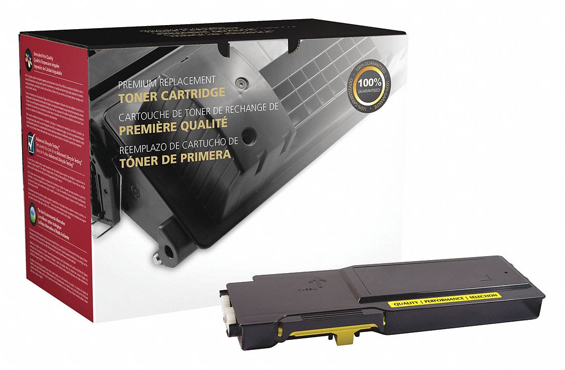 High Yield Toner Cartridge: 331-8426/331-8430/MD8G4/RGJCW, Yellow, Yellow