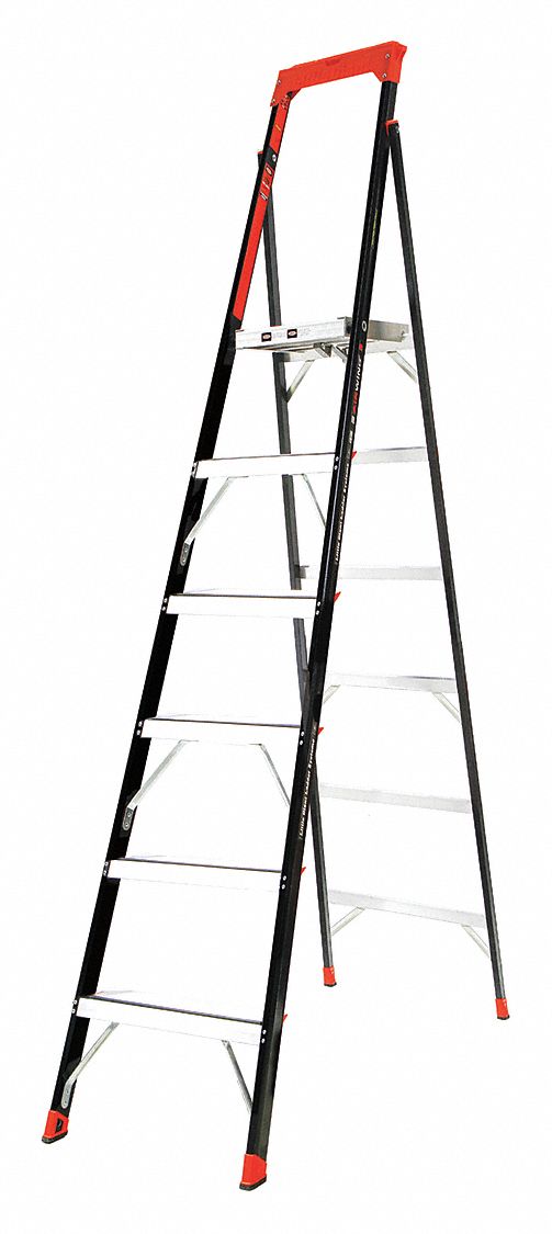 Stepladder, Fiberglass, 8ft.