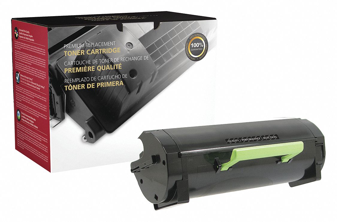 High Yield Toner Cartridge: 50F0HA0/50F0U0G/50F1H00/50F1H0E, Black, Black