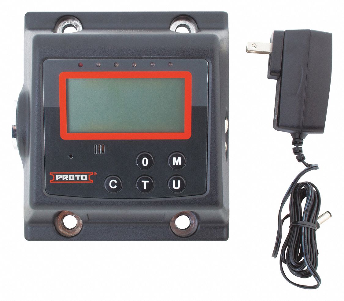 PROTO Electronic Torque Tester, 1/2 in Drive Size, 25 ft-lb to 250 ft