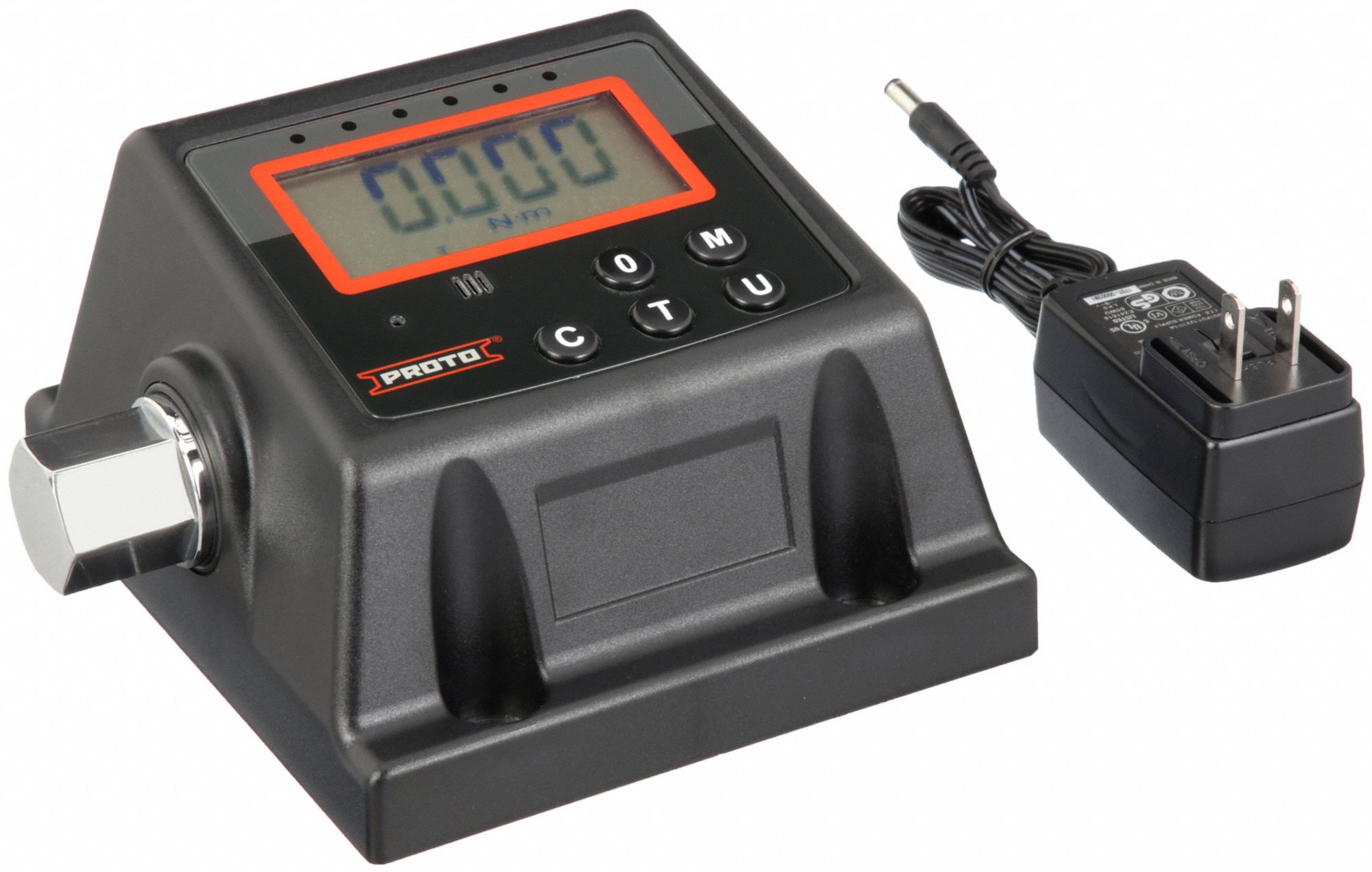 PROTO Electronic Torque Tester, 27 mm Drive Size, 60 ftlb to 600 ftlb 53JT54J6478E Grainger