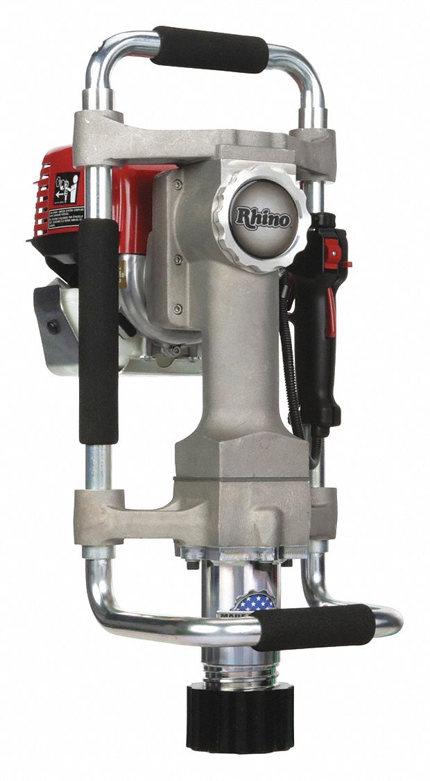 RHINO TOOL, 1/2 in Min Drive Rod or Stake Dia, 1 in Min Drive Round