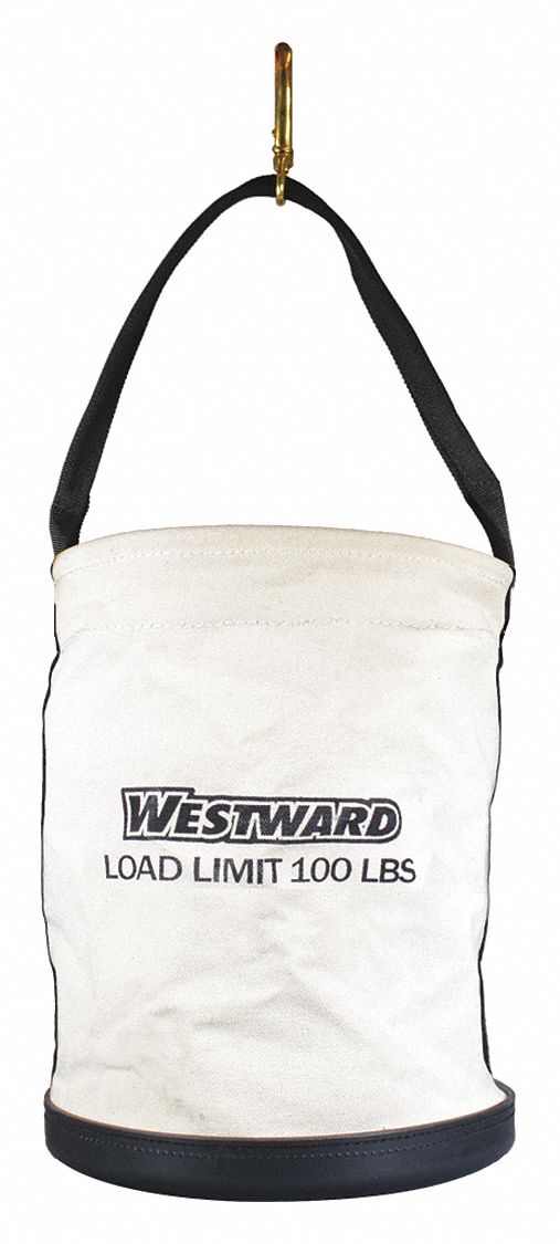 BUCKET ORGANIZER,CANVAS,100LBS,W/PLASTIC