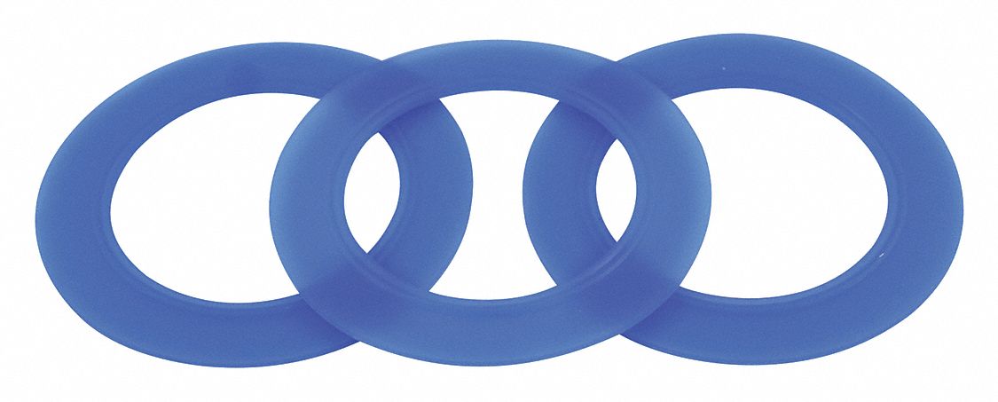 GASKET: FITS AMERICAN STD/ELMER BRAND, FOR AMERICAN STD/ELMER, 5 IN X 6 IN X 0.25 IN SIZE, 3 PK