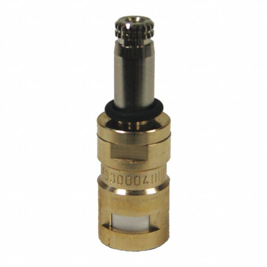 KOHLER Cartridge, Cold, Fits Brand Kohler, Ceramic, Brass Finish