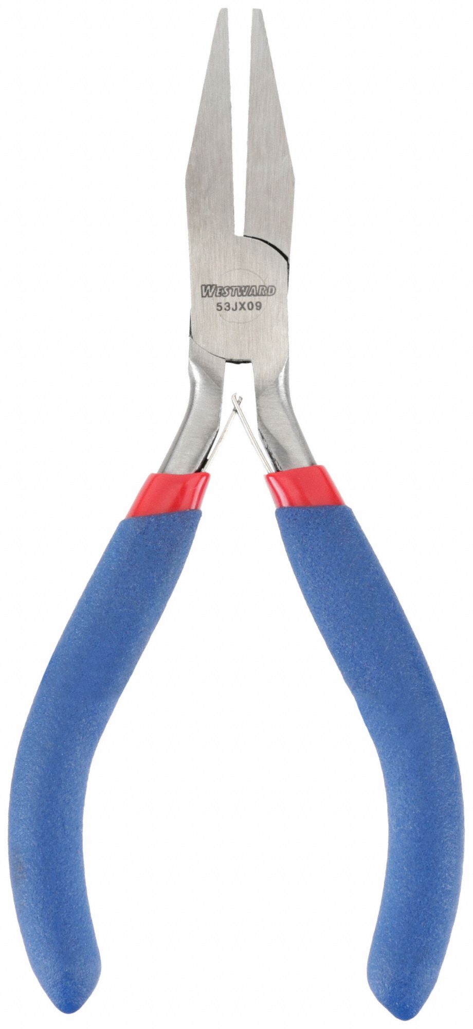 FLAT NOSE PLIER,BLUE,5" L