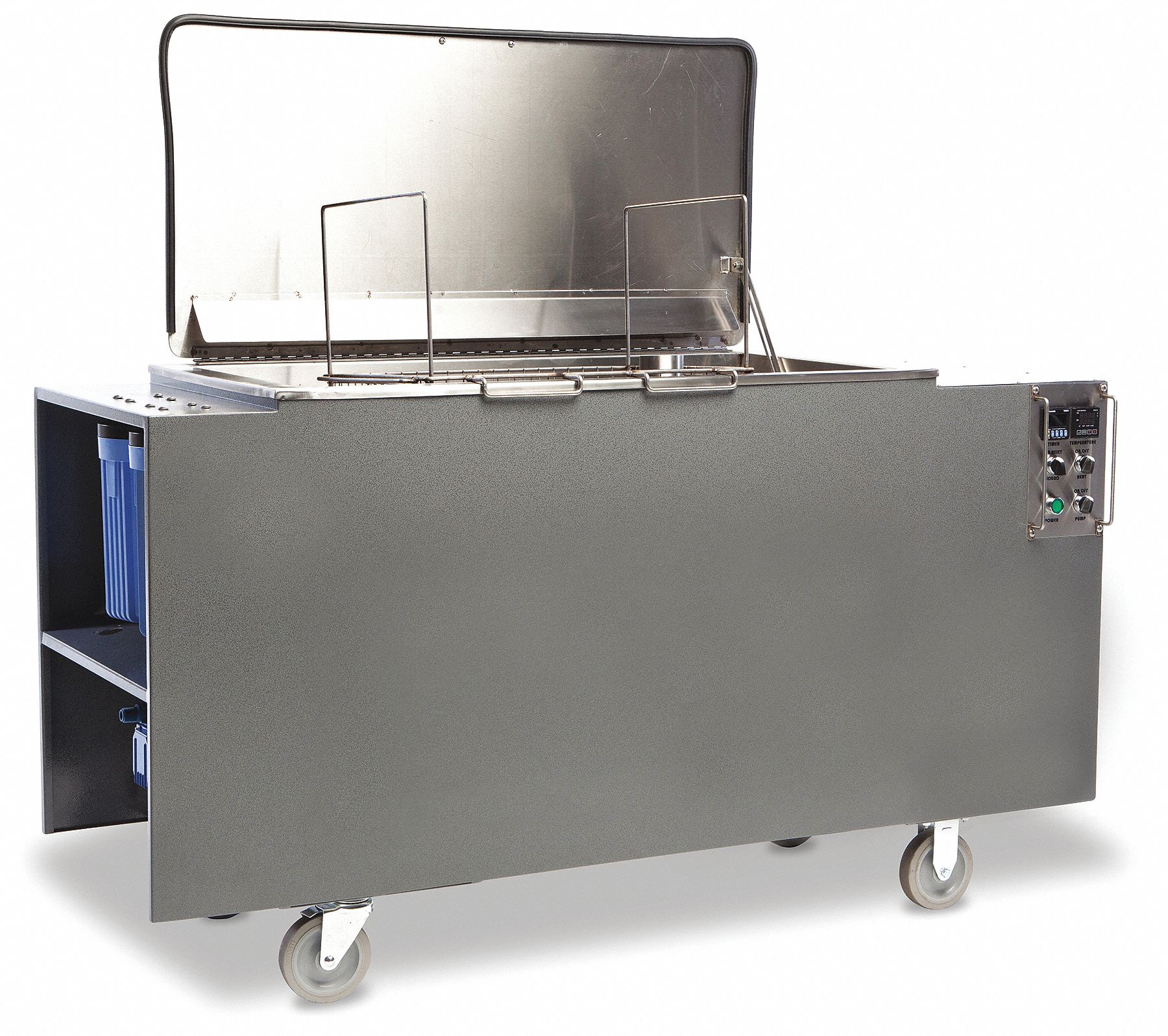 Ultrasonic Cleaner: 85 gal Tank Capacity, Heat/Sweep, 24 in Tank Dp, Includes Timer
