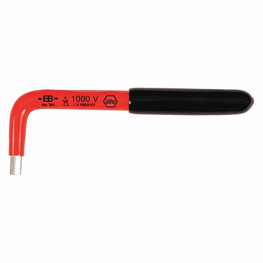 WIHA, 0 Ball Ends, 8 mm Tip Size, Hex Key - 53KD83|13658 WIHA, 0 Ball Ends, 8 mm Tip Size, Hex Key - 53KD83|13658