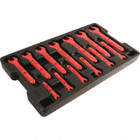 INSULATED OPEN END WRENCH SET,SAE