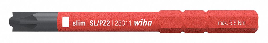 Insulated Screwdriver Blade: Pozidriv®/Slotted Head, Insulated Screwdriver Blade, Imperial, Std