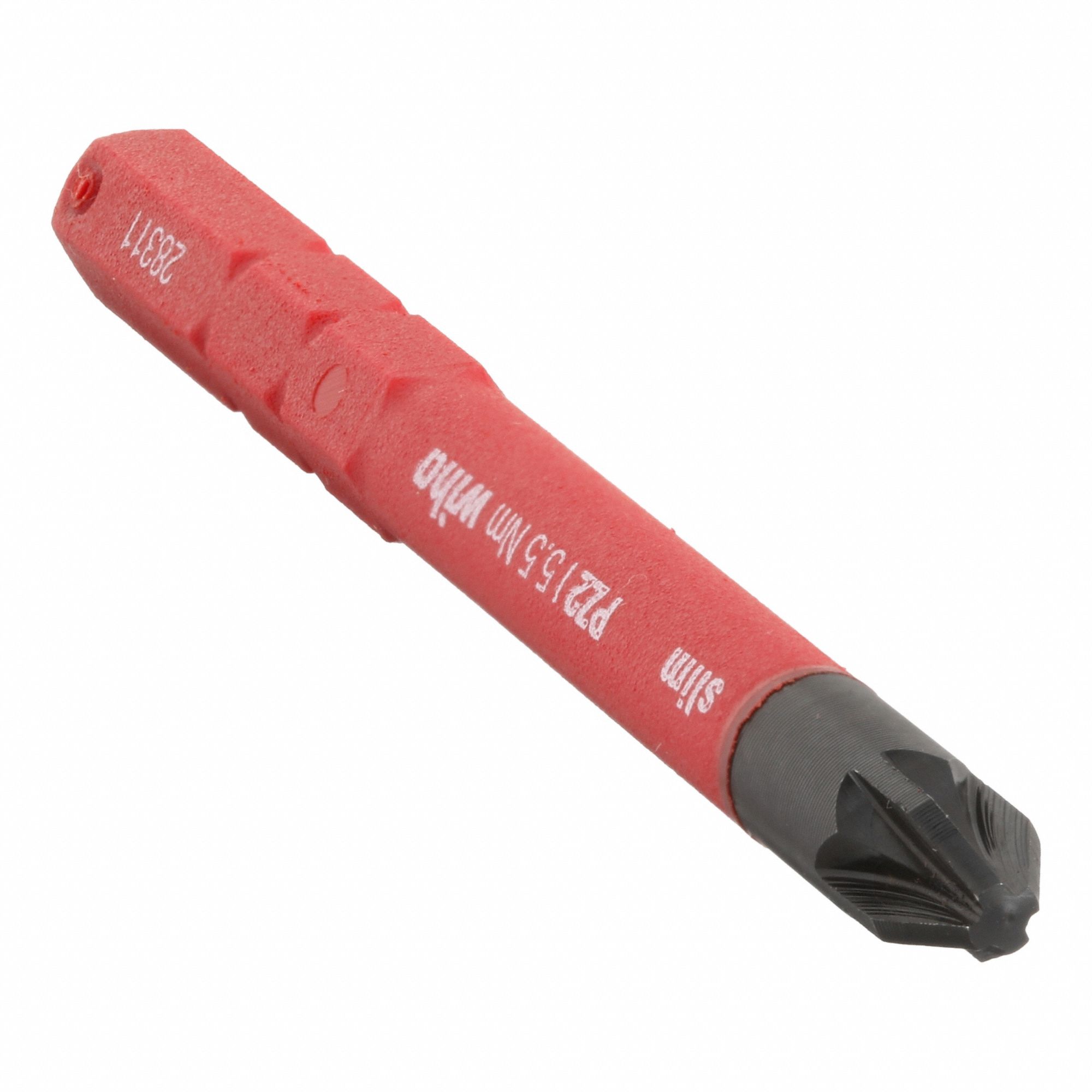 Insulated Screwdriver Blade: Pozidriv® Head, Insulated Screwdriver Blade, Imperial, Std, Hex