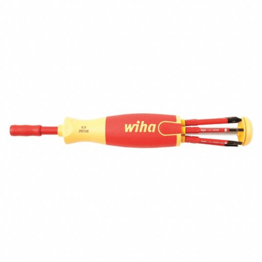 WIHA MULTIBIT INSULATED SCREWDRIVER - WIH28345