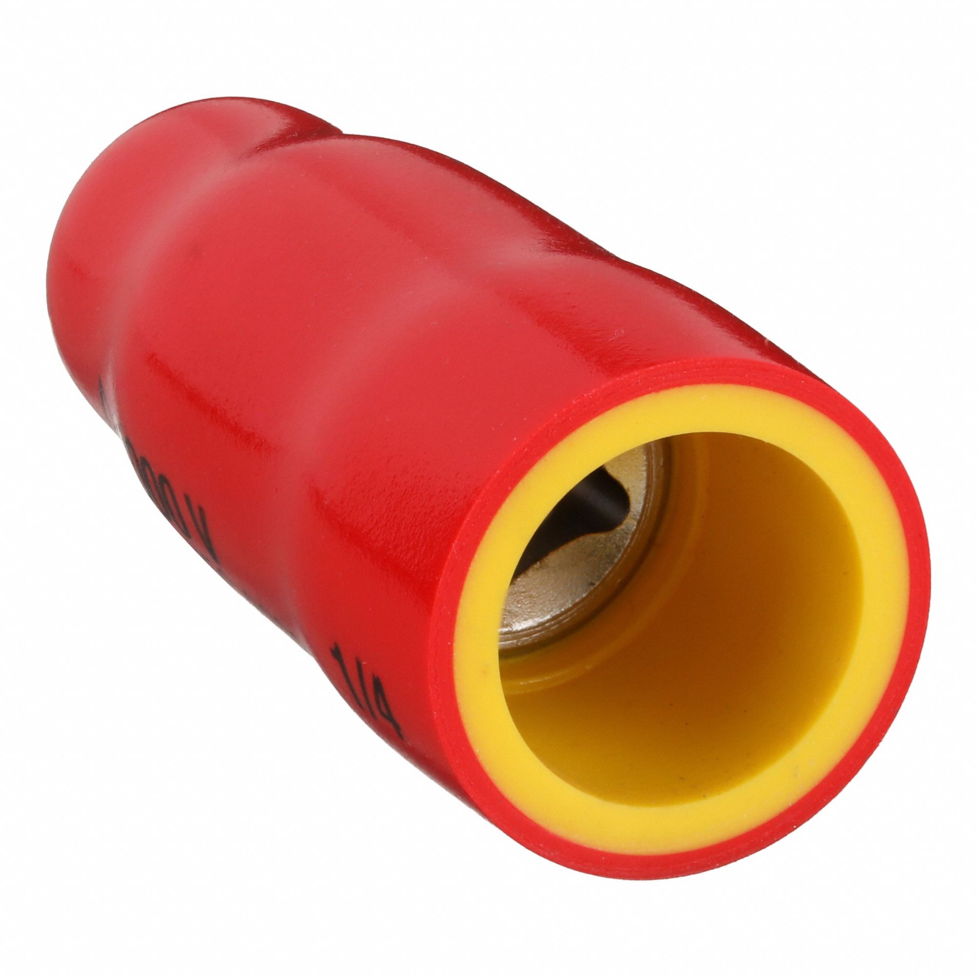 Insulated Socket: 1/4 in Drive Size, 1/4 in Socket Size, 1 in Overall Lg, 6-Point, Std, Chrome