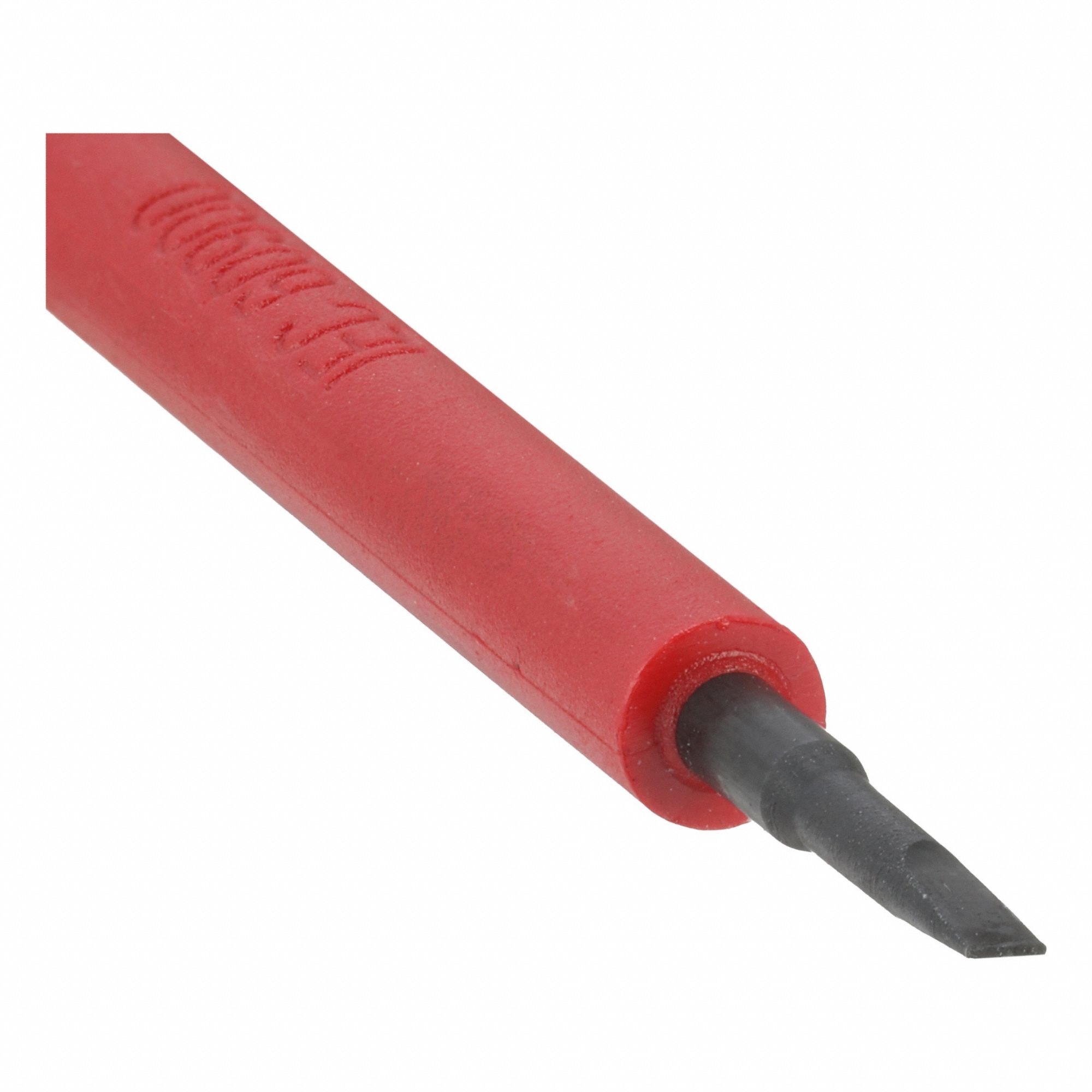 Precision Slotted Screwdriver: Insulated Precision PicoFinish, 1.5 mm Tip Size, Std Lg, Cabinet