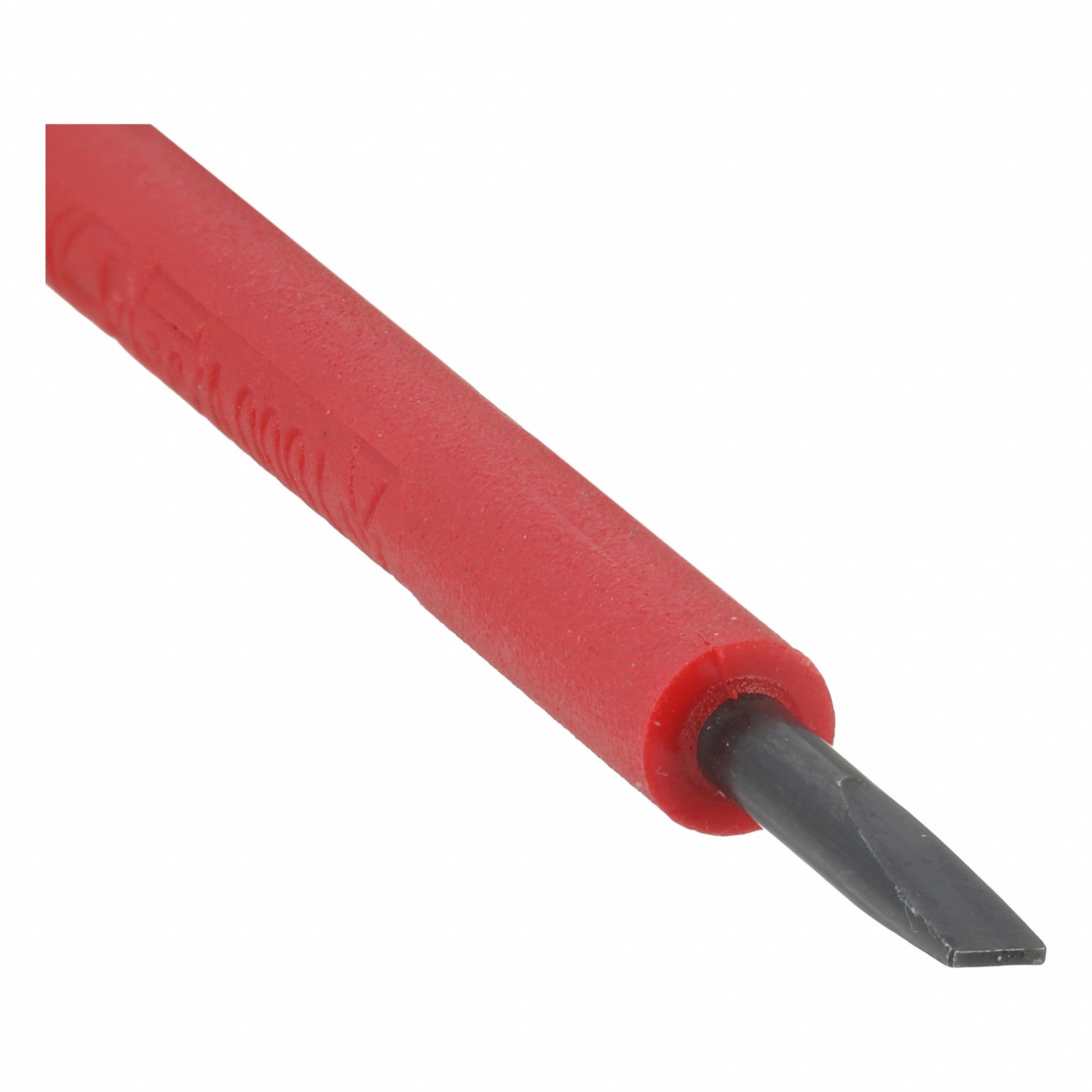 Insulated Slotted Screwdriver: Insulated Precision PicoFinish, 2.0 mm Tip Size, Std Lg, Cabinet