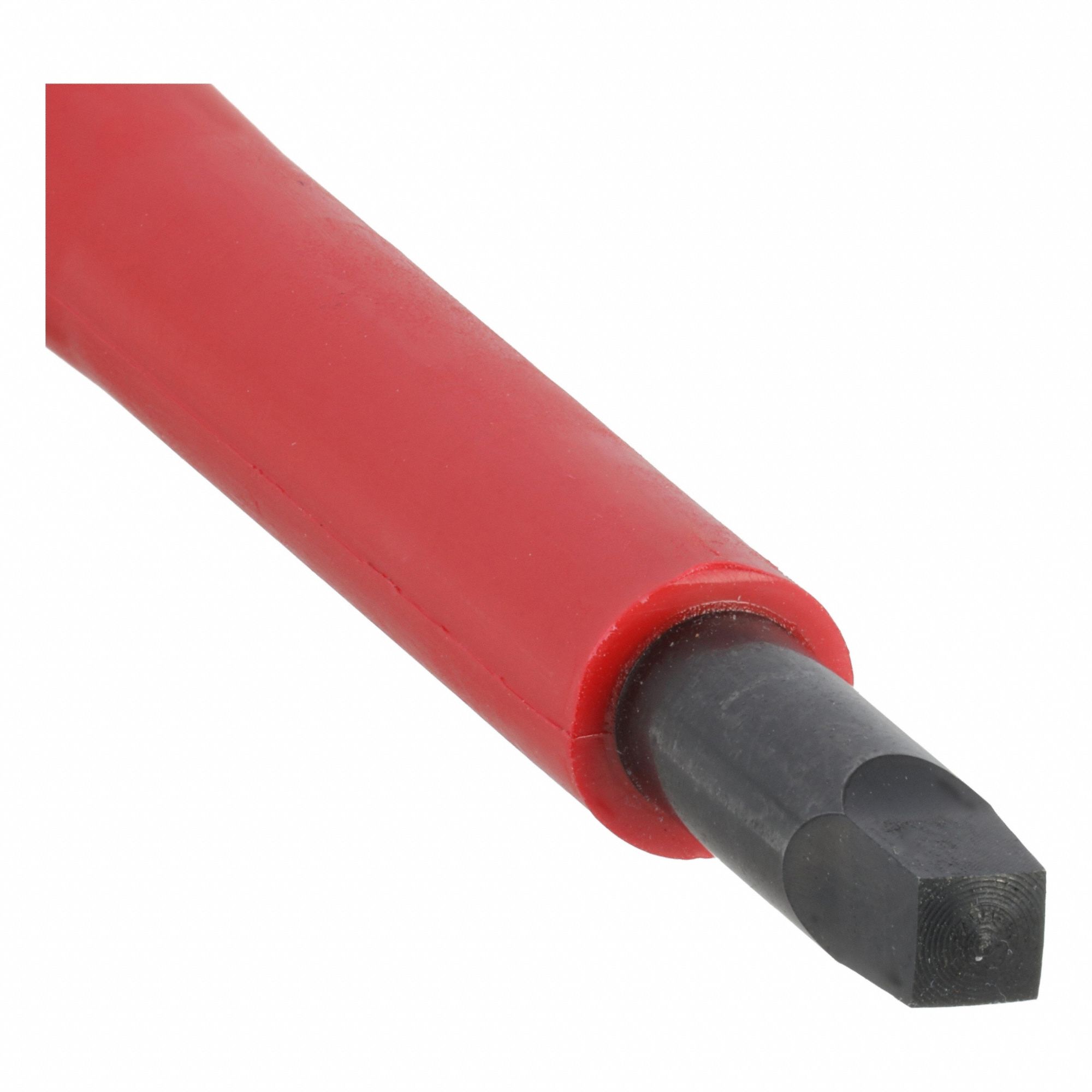 Insulated Square Screwdriver: Insulated SoftFinish, Long Lg, #2 Tip Size, 10 1/2 in Overall Lg