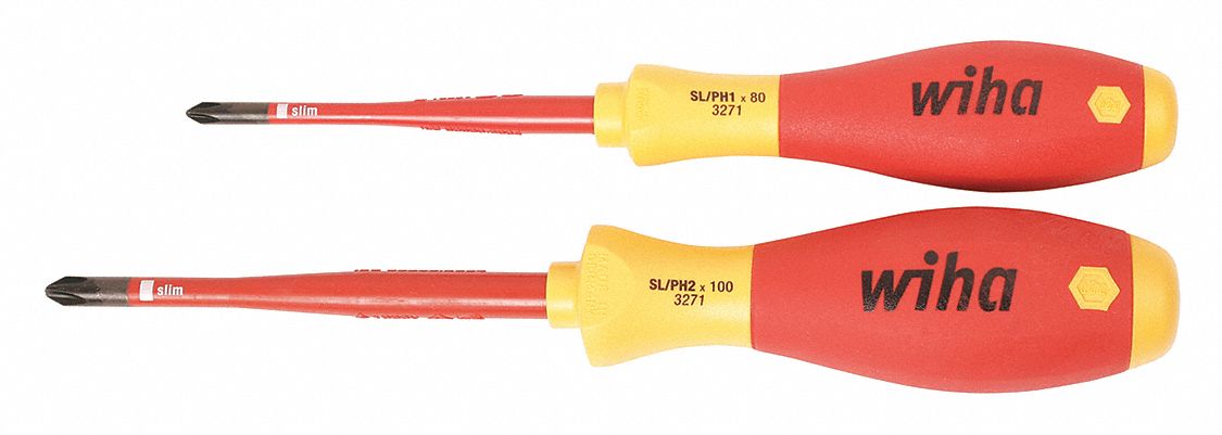 JEU DE TOURNEVIS ISOLES, 2 PC