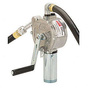 HAND OPERATED DRUM PUMP,ROTARY,10 GPM