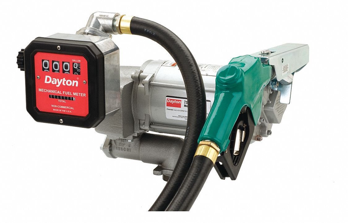 FUEL TRANSFR PUMP,115V,35GPM AUTO&METER