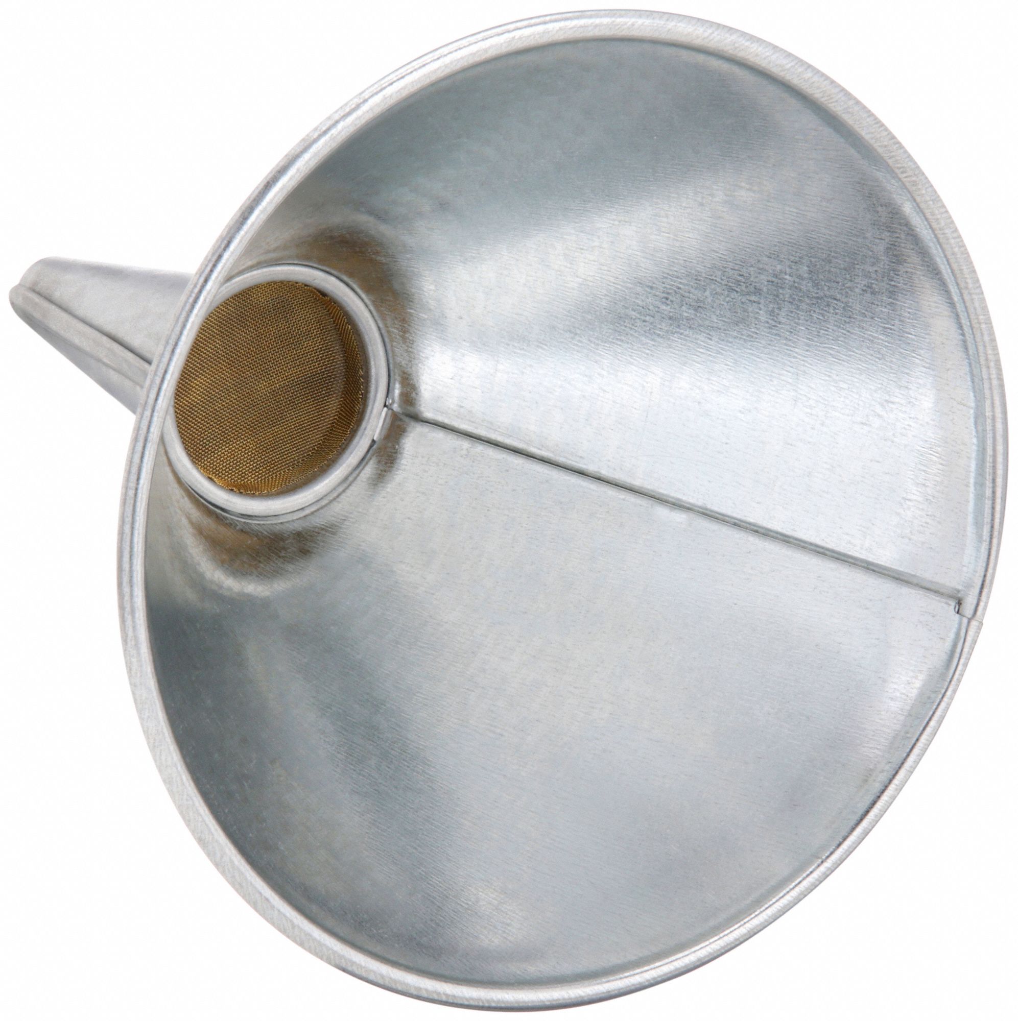 FUNNEL KING Spout Funnel with Screen Steel, 32 fl oz Fluid Capacity, 6