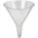 SPOUT FUNNEL WITH SCREEN, STEEL, 32 FL OZ FLUID CAPACITY, 6⅜ IN OVERALL DIAMETER, 7⅜ IN OVERALL H