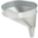 GALVANIZED OFFEST FUNNEL,6 QT.