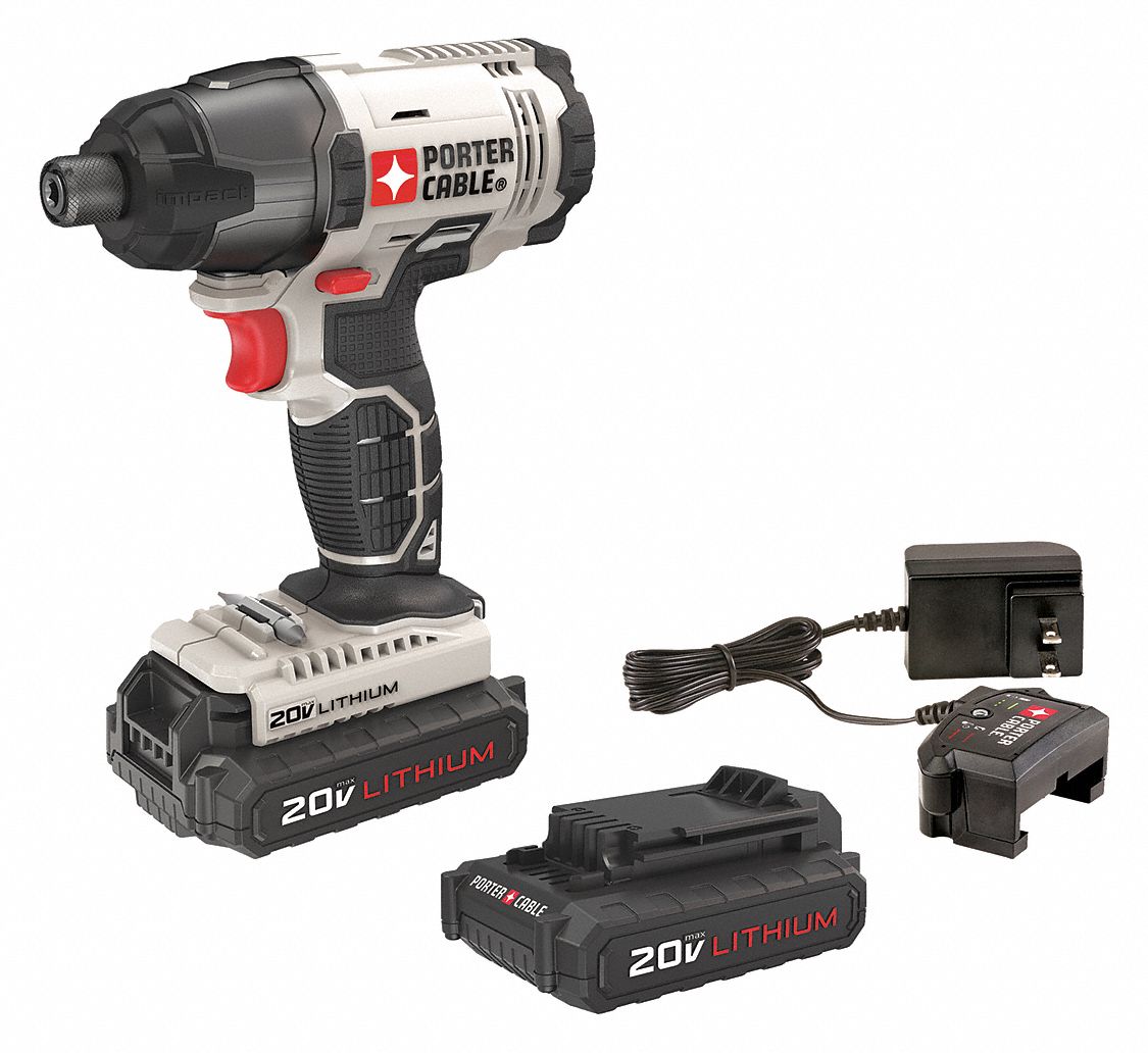 1,450 inlb Max. Torque, 2,800 RPM Free Speed, Impact Driver 53KJ68
